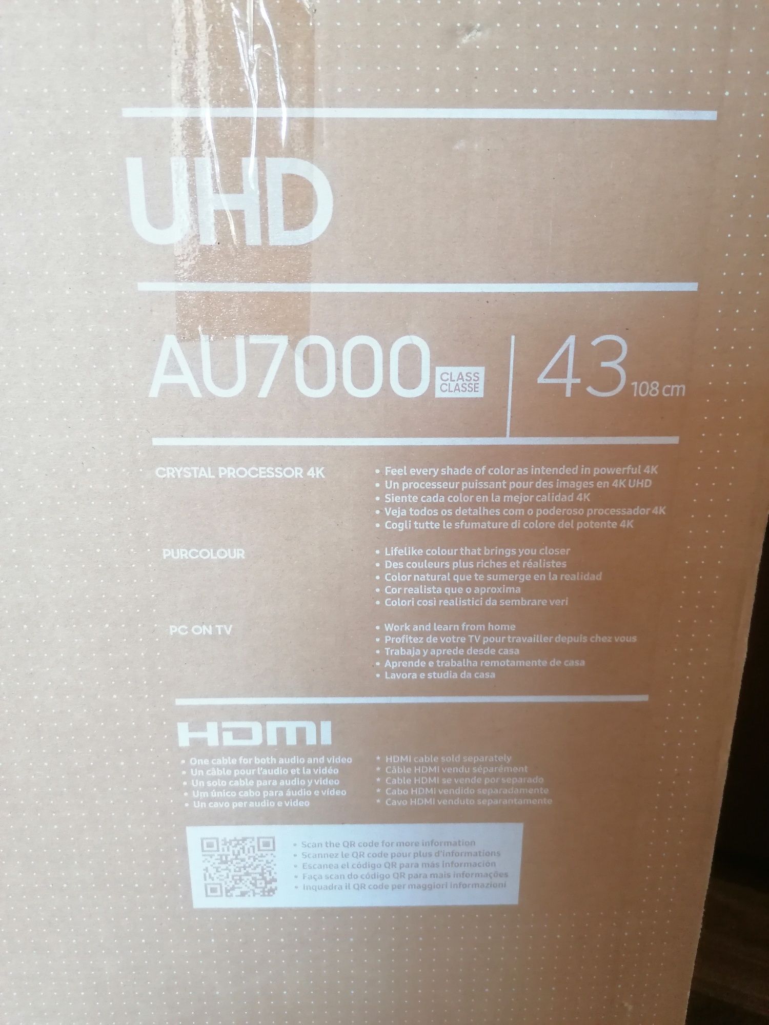 Televizor smart samsung UHD 4k 108cm