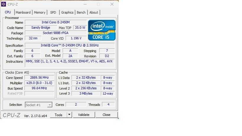 Laptop Thinkpad T520