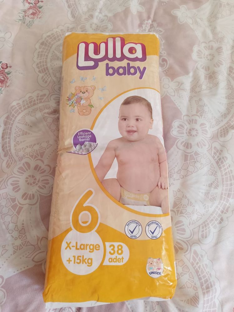 Памперс 6 размер Lulla baby(турецкие)