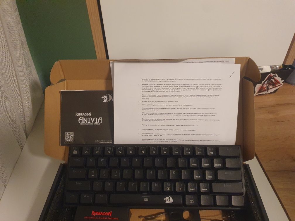 Клавиатура RedRagon k614-rgb