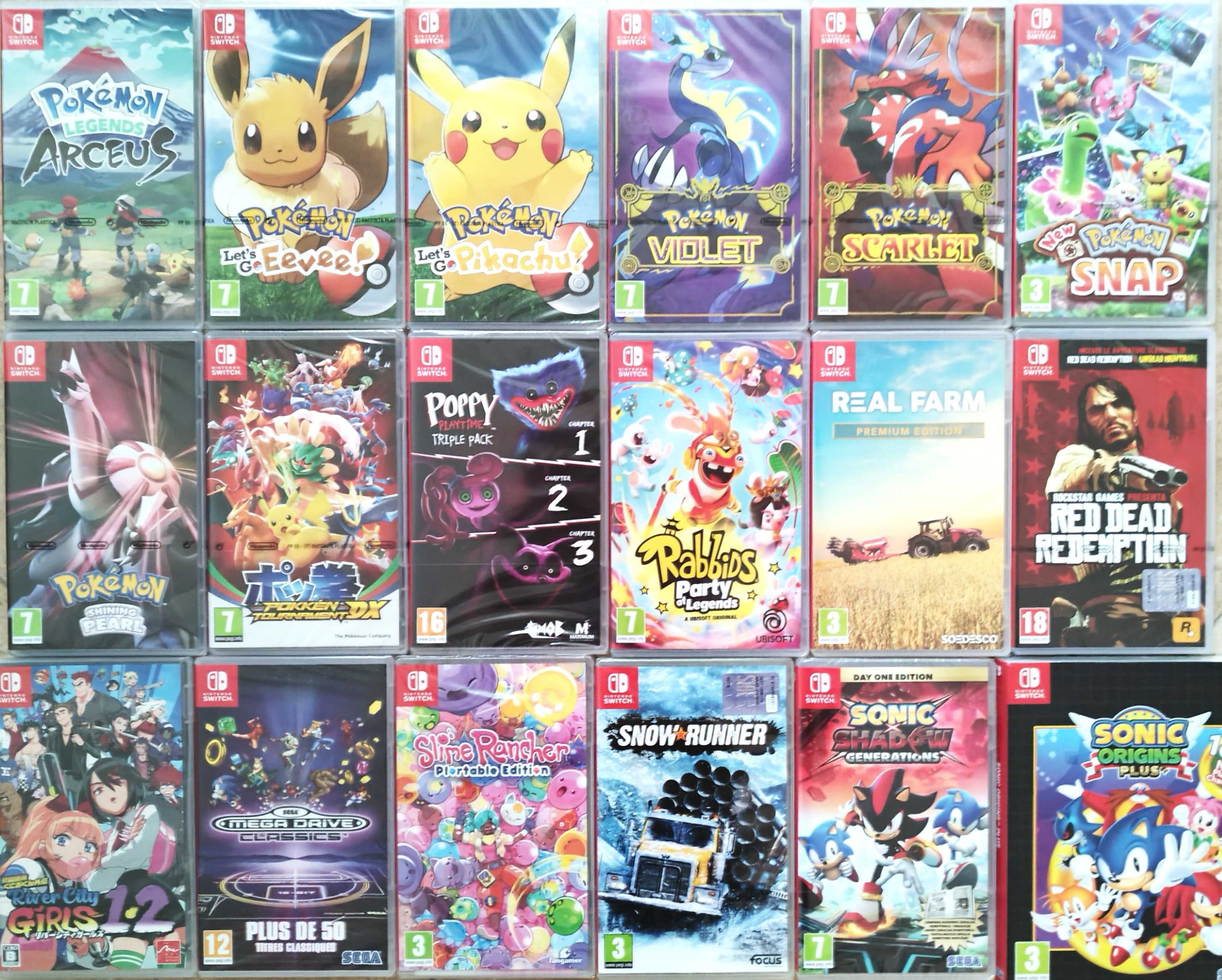 [ Switch] Колекция Pokemon/ Супер Цена/ чисто НОВИ/ Експресна доставка