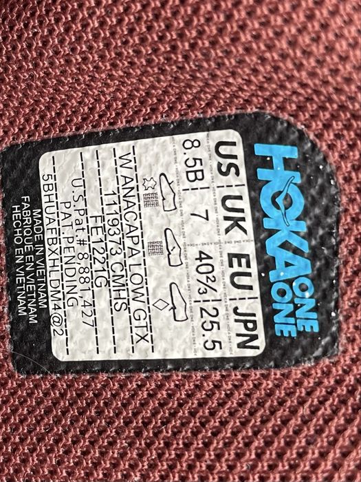 HOKA Anacapa GTX Low, No. 40 2/3