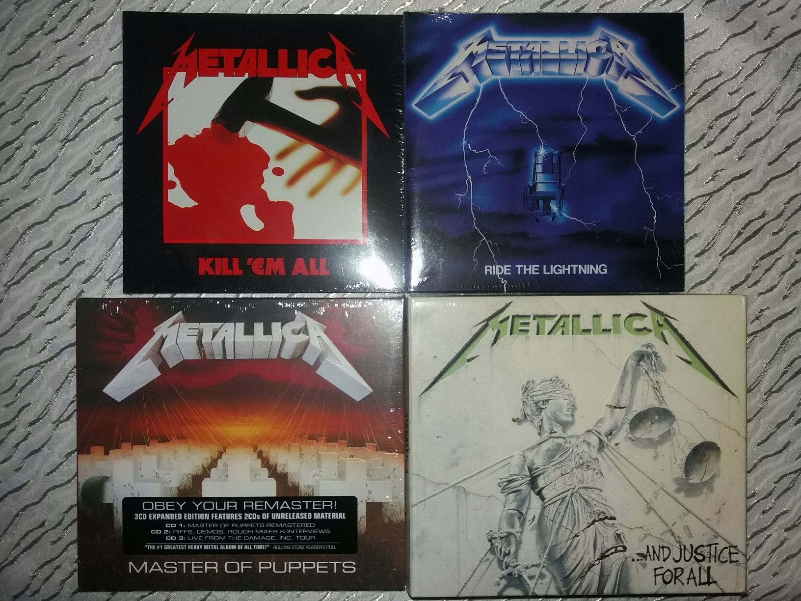 Оригинални дискове Sepultura, Metallica, Slayer, Pantera