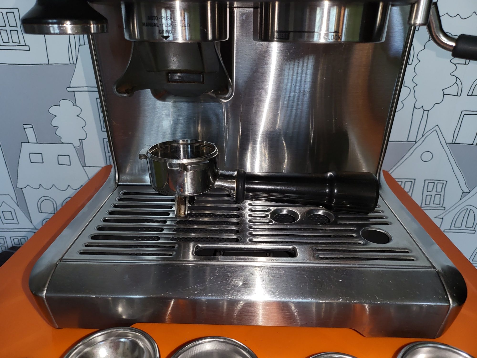 Еспресо машина SAGE Barista Express Кафемашина с кафемелачка