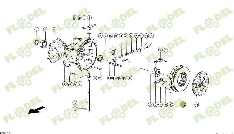 Placa de presiune combina CLAAS 643605