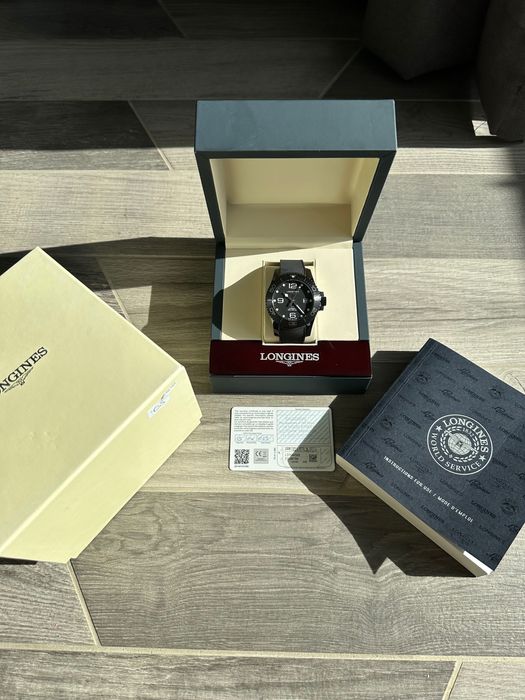 Часовник Longines Hydroconquest Black Ceramic