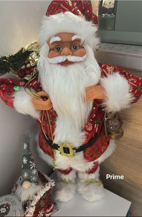Внеси коледно вълшебство у дома – фигура на Дядо Коледа 50см