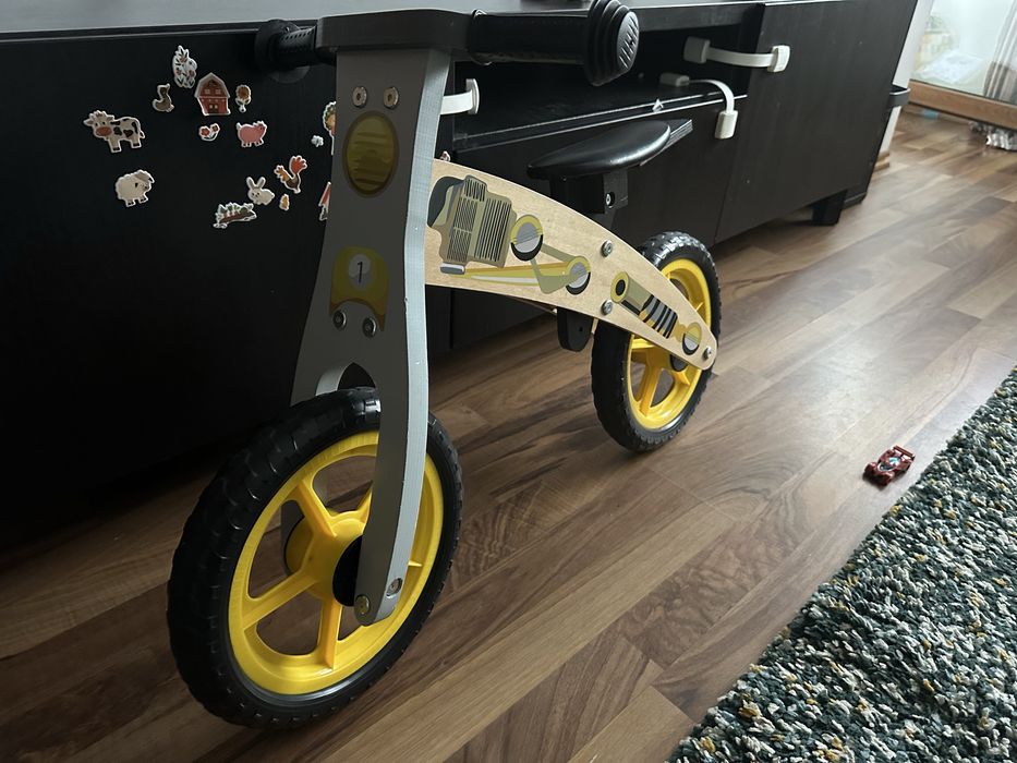 Bicicleta echilibru lemn