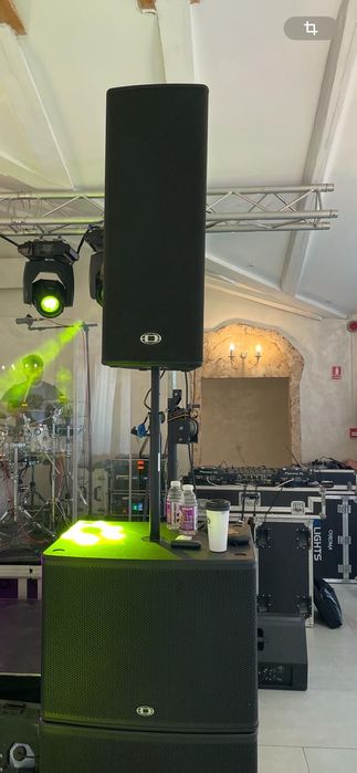 Sistem Dynacord 4xPSE 218 pasivi cu 2 x VL212