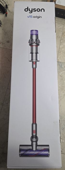 Aspirator vertical Dyson V15 Origin, 660 W, 0.54L, Autonomie 60 min,