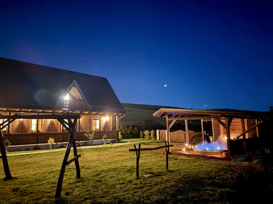 Cabana cu jacuzzi si sauna