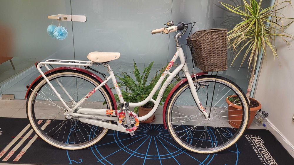 Велосипед Дамски, Градски, с кошница