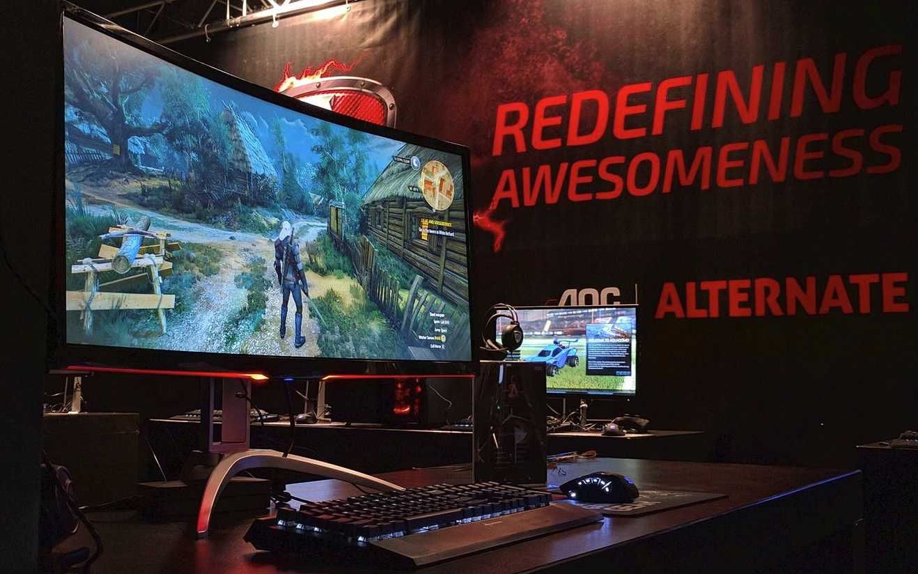 Монитор 35" AOC AGON AG352QCX