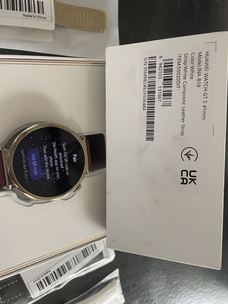 Huawei watch GT5 41mm white color