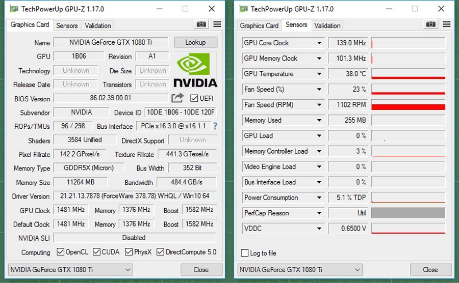 Vand sau Schimb GeForce GTX 1080 Ti X3, 11GB GDDR5X, 352-biti