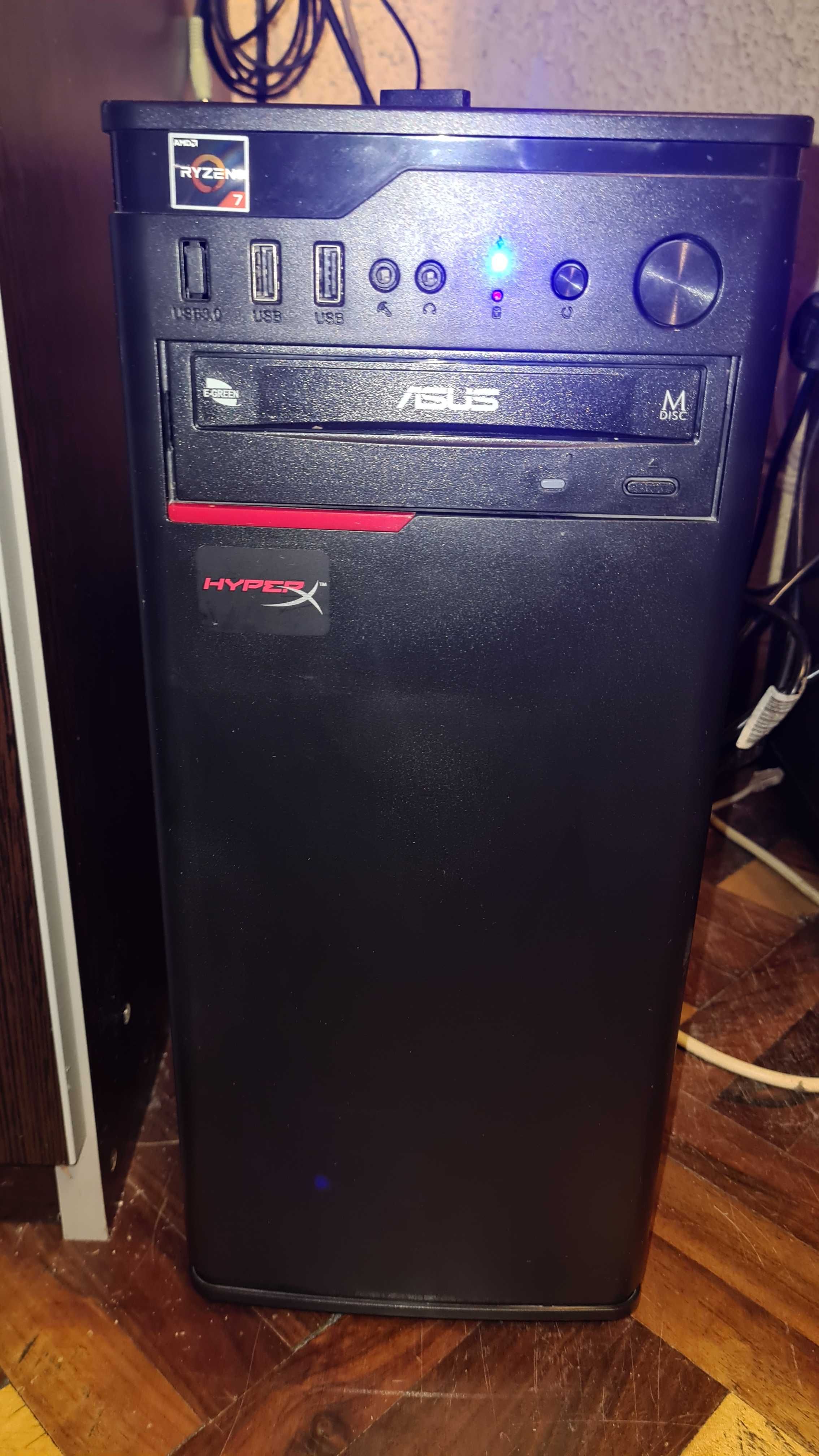 PC Ryzen7 2700X 3,7 ghz 16GB RAM