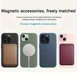 Portofel Magnetic Pentru Iphone / Culoare NEGRU