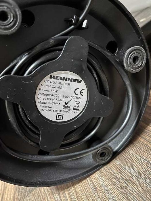 Storcatorde citrice Hainner  85 w inox