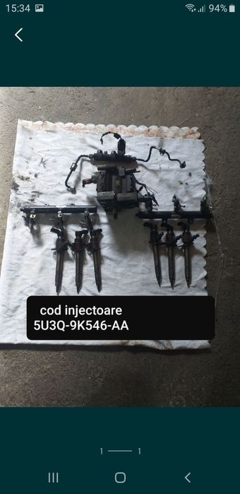 Chit injecție 2.7 biturbo Jaguar Citroen Peugeot 2009 injectoare pompa