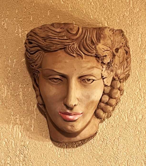 Deosebita statueta Art Deco-ceramica emailata-Anglia