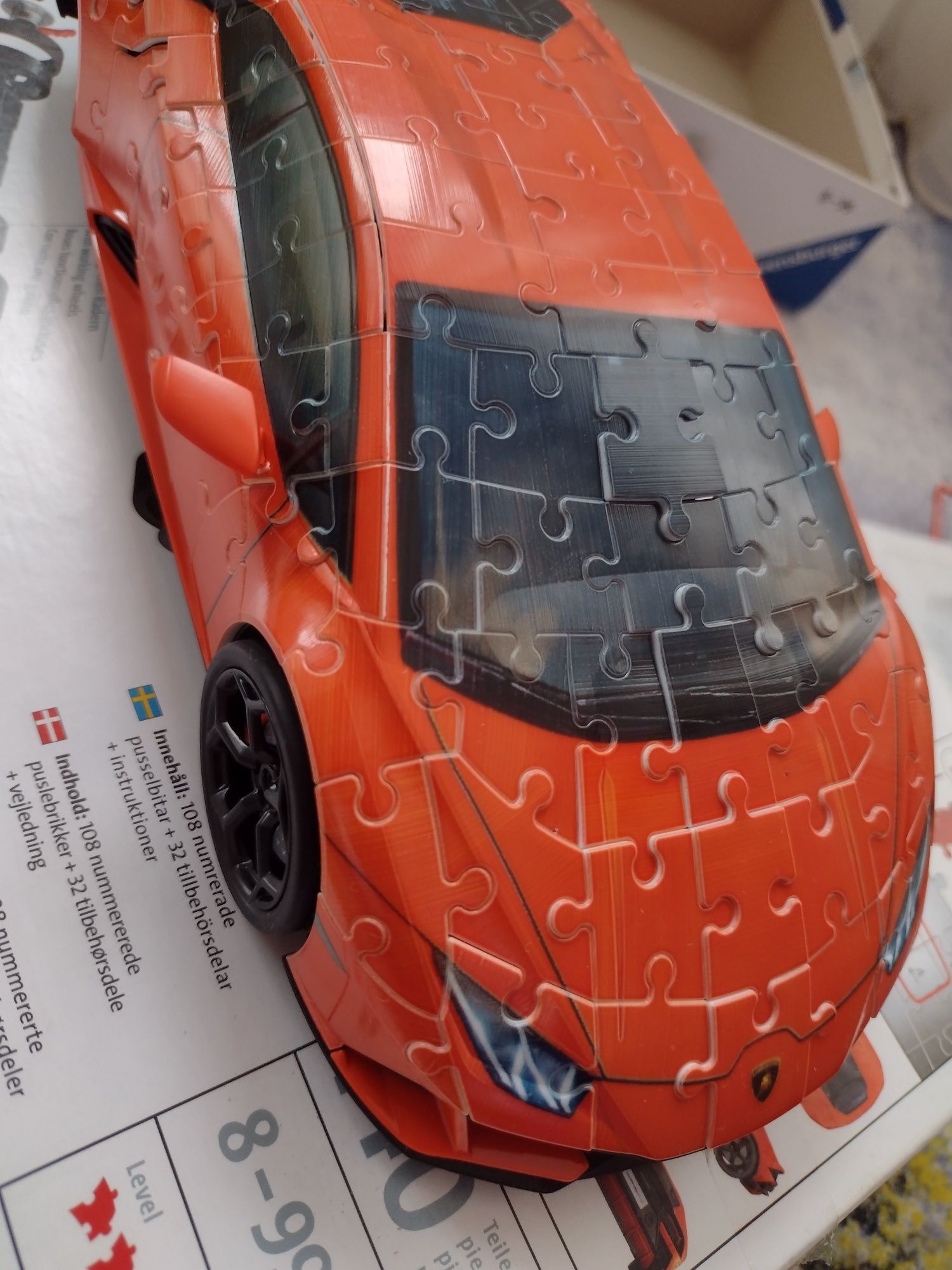 Puzzle 3D Ravensburgen Lamborghini