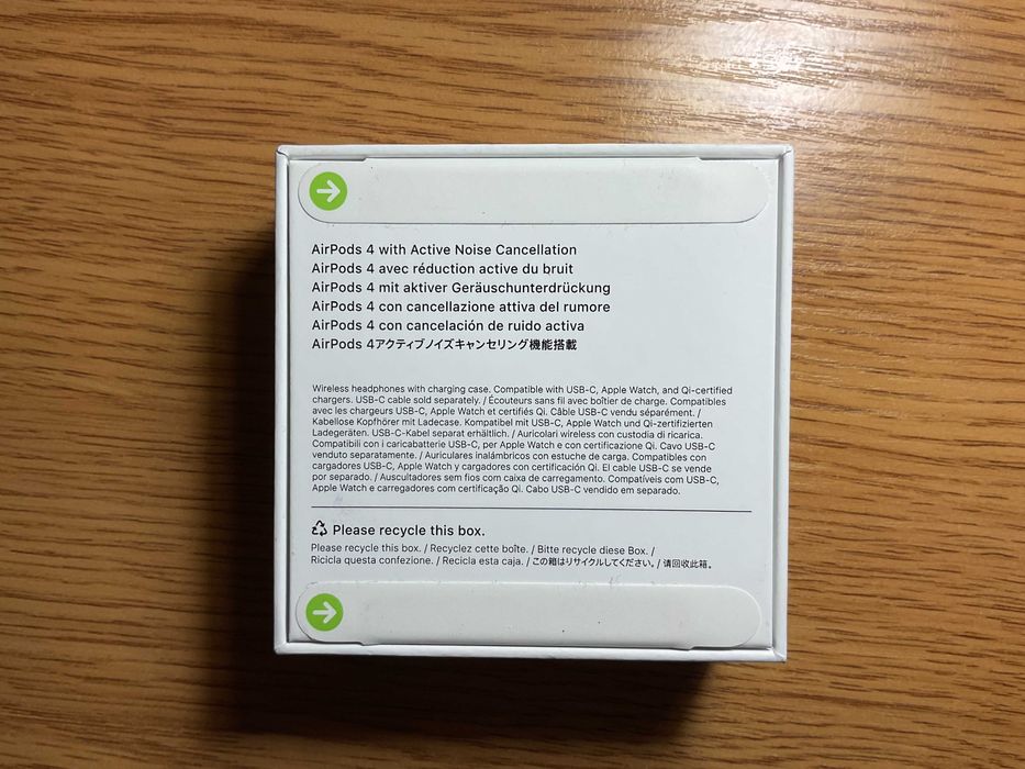 Слушалки Apple AirPods 4, Active Noise Cancellation