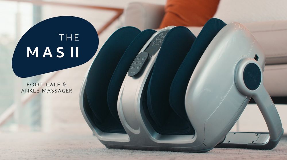 Висококачествен Масажор за крака MIKO с дълбоко месене, компресия, шиа