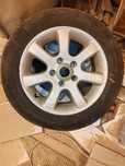 Roți aliaj, cauciucuri Michelin 165/65/R15