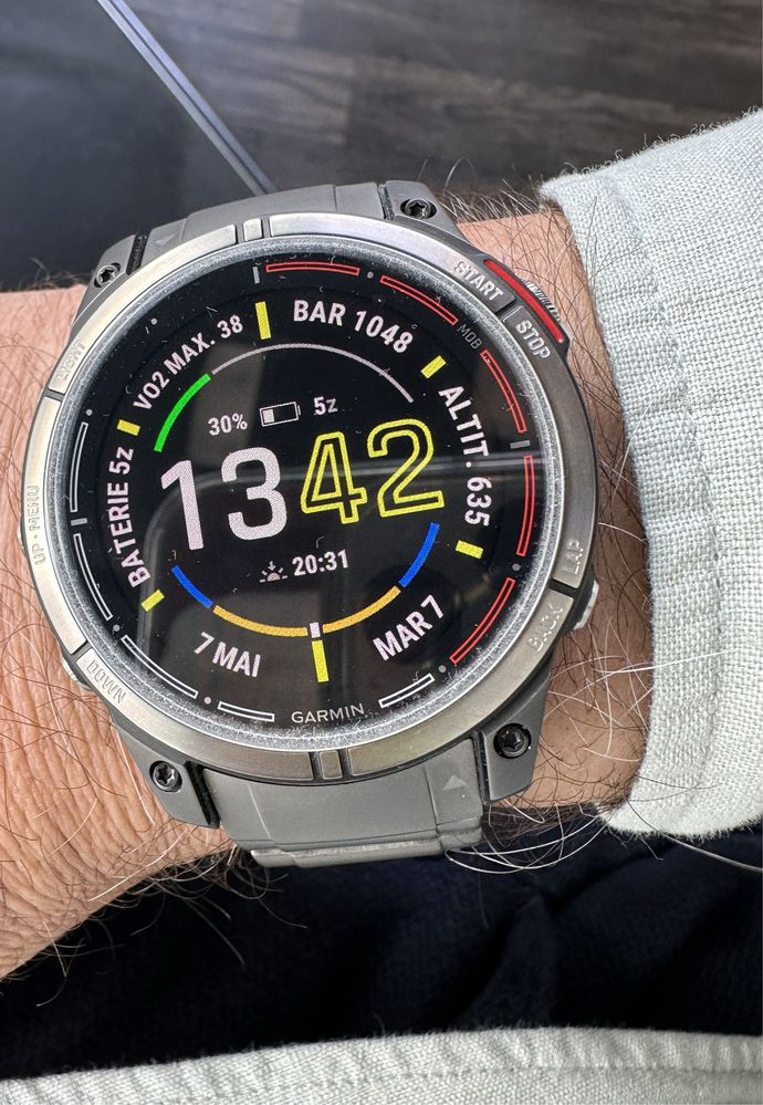 Ceas Garmin QUATIX7 Titanium Sapphire Ca Nou Nouț