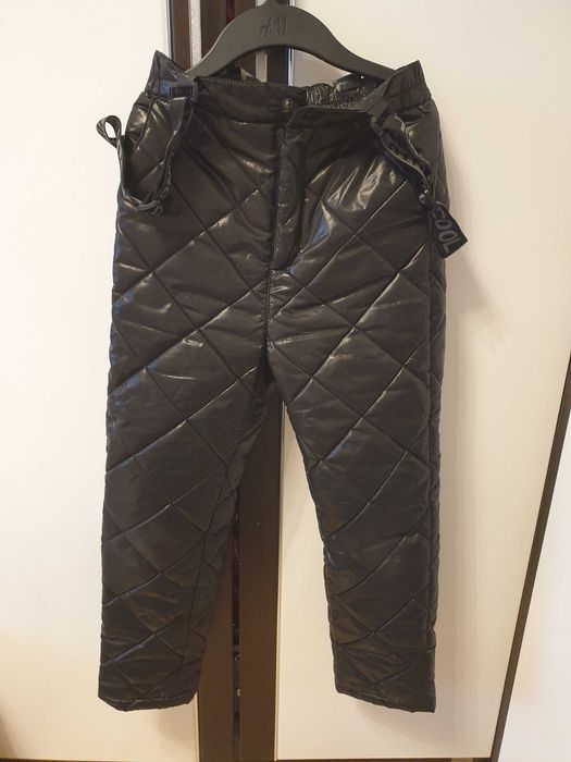 Утеплённые брюки для девочки, рост 140