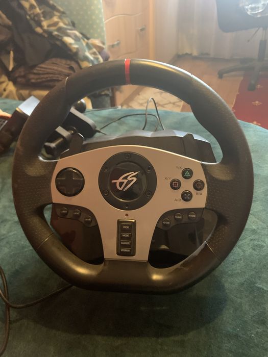 Продам игровой руль DEXP Wheelman Pro GT в отличном состоянии