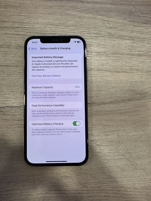 Iphone 12 Pro 74% battery health,128GB Добро състояние!