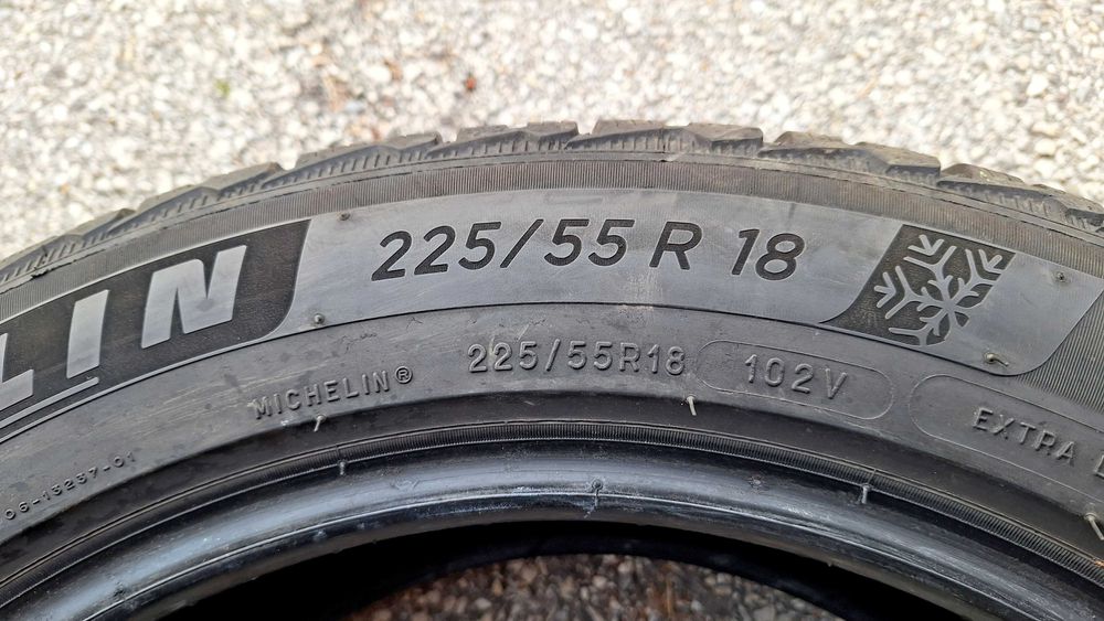 4 бр. зимни гуми MICHELIN Pilot Alpin 5- 225/55/18