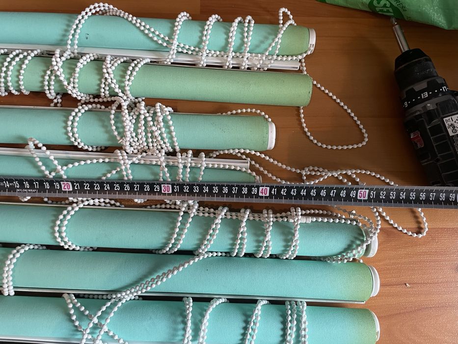 Jaluzele tip rulou 9 bucati se dau la SET