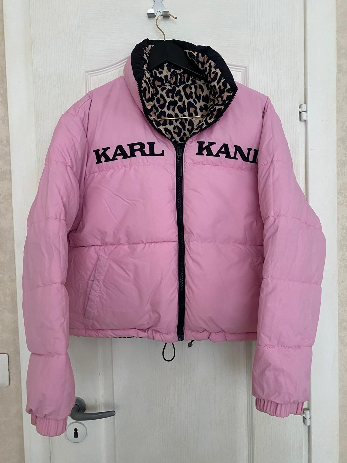 Geaca puffer Karl Kani retro animal print L