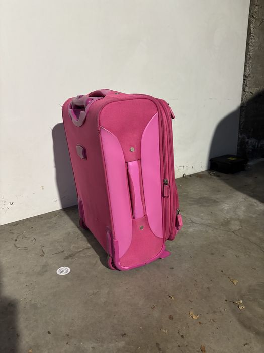 Troler Valiza United Colors of Benetton Roz