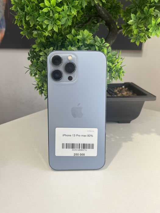 iPhone 13 Pro max 256Gb 80% в хорошем состоянии