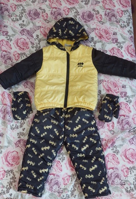 Детски зимен комплект - Батман
