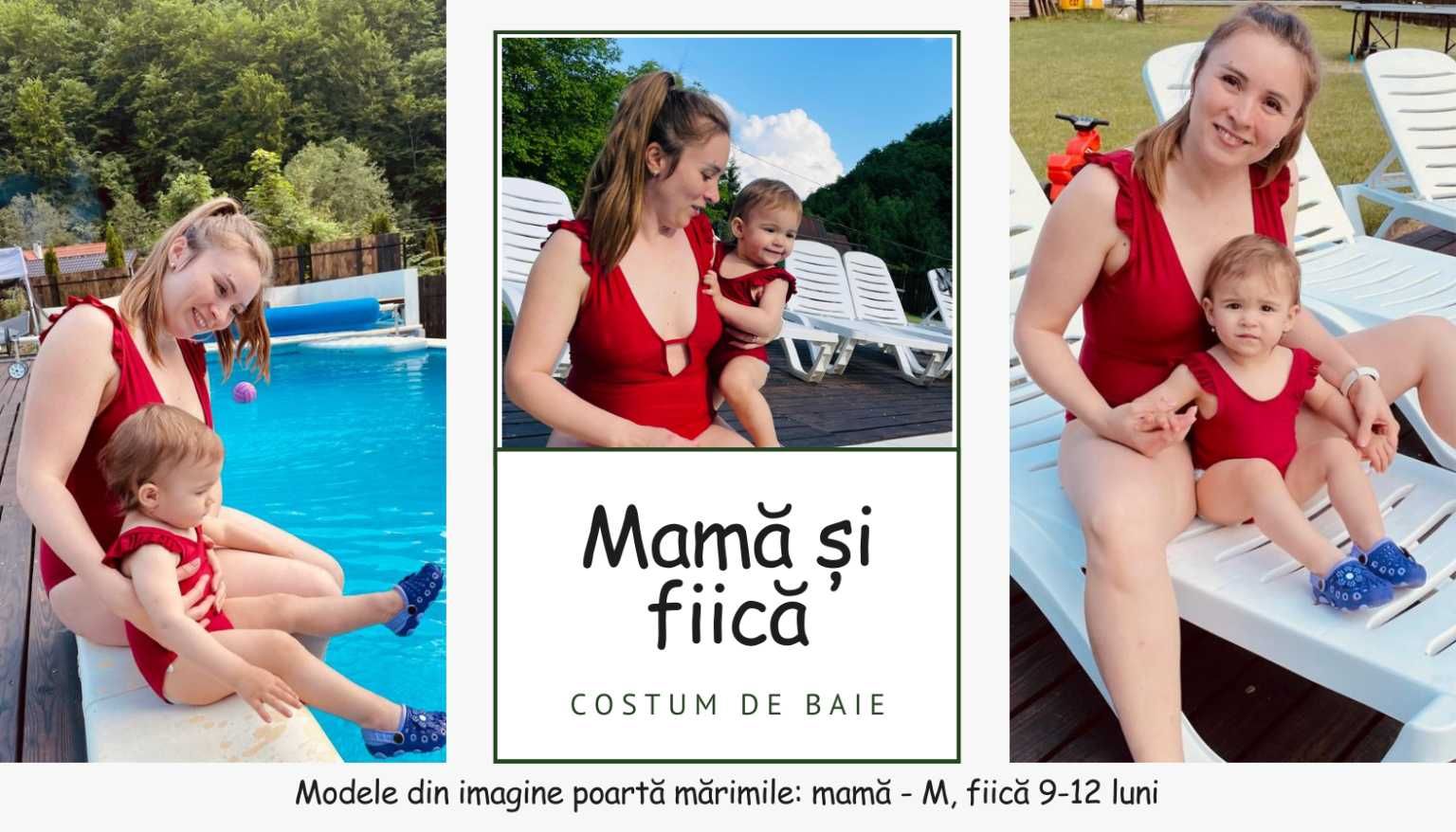 Set Costume de baie Mama si Fiica