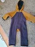Overall combinezon dublat din lana fiarta, marca Woolver