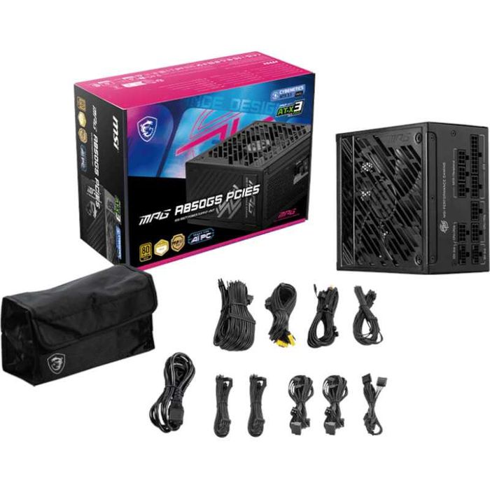 Sursa MSI MPG A850GS PCIE5, 80+ Gold, 850W