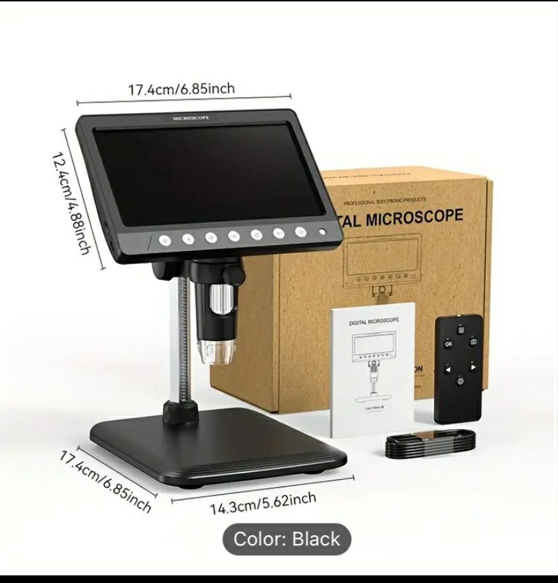 Microscop digital , display incorporat