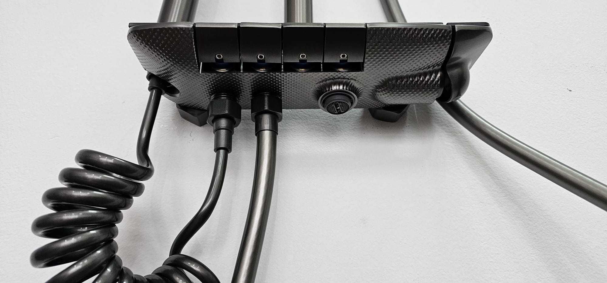 Set dus baterie termostatata smart 220Y gri antracit TRANSPORT GRATUIT