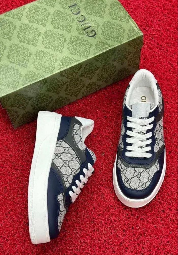 Adidasi Gucci Trainer piele