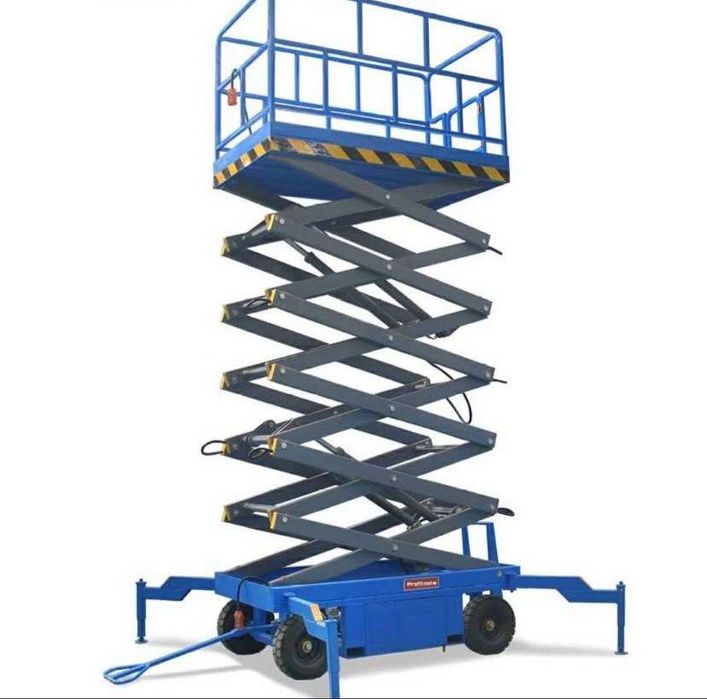 передвижной ножничный подъемник