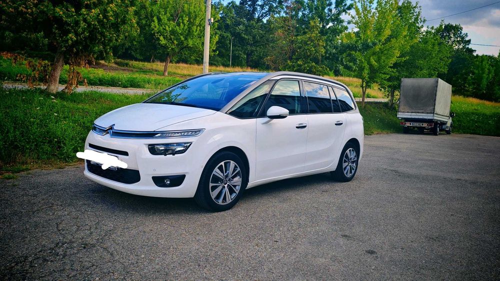 Citroen C4 Grand Picaso 7 loc 2016 navigatie, senzori parcare, Euro 6