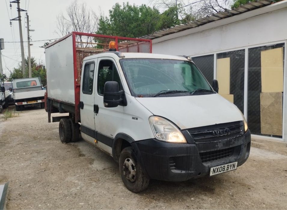 Самосвал 2012 год с падащ борд двойна кабина 3.5 тона