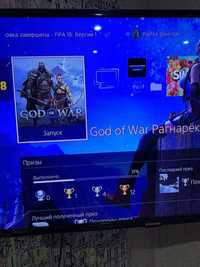Продам аккаунт пс4 с игрой God of War: Ragnorok