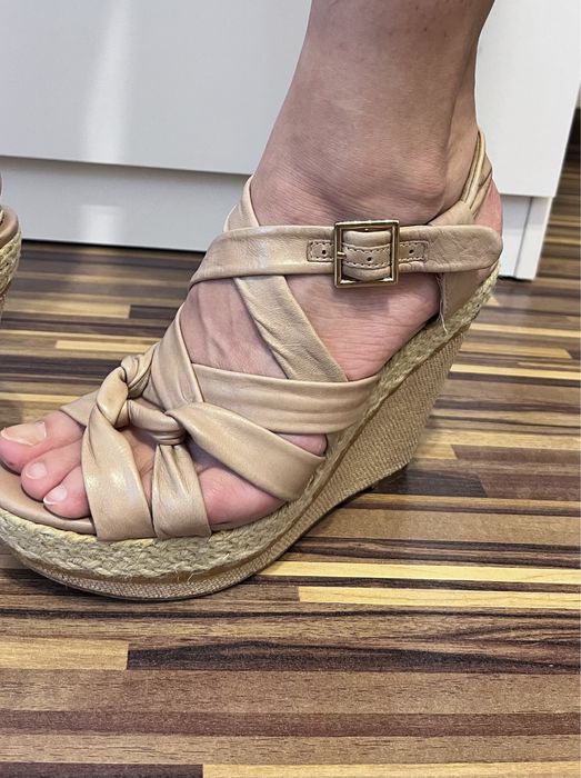 Sandale de piele Nine West