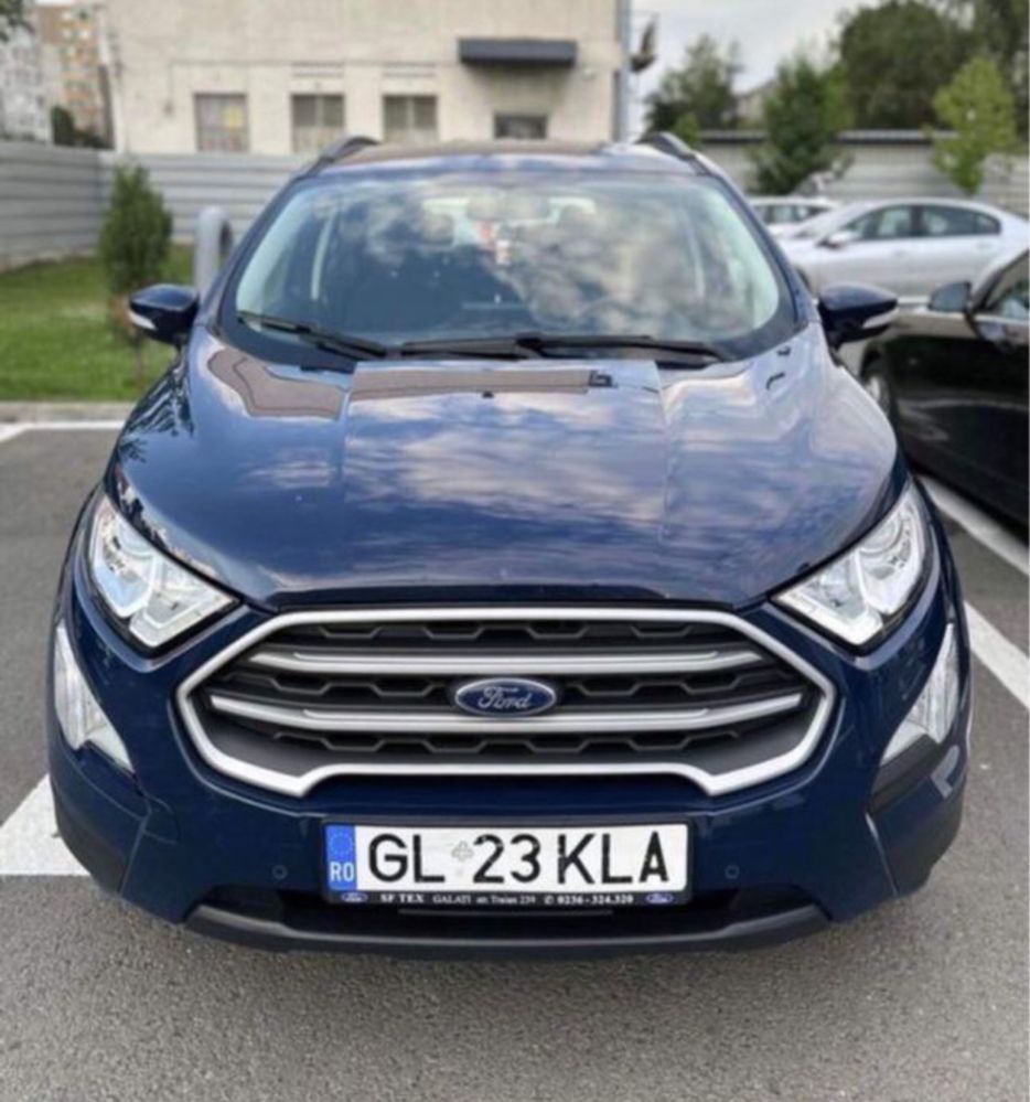 Ford ecosport 1.0 125cp an 2019 euro 6 garantie extinsa